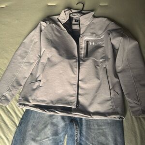 Huk Light Gray Jacket